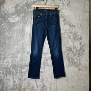 MOTHER Jeans in dark blue denim